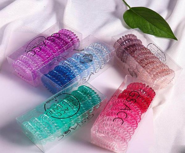 9pcsset elastic hair bands for women hair accessories coil spiral ties girl ponytail holder fashion headwear 20192410064, Slivery;white
9pcsset elastic hair bands for women hair accessories coil spiral ties girl ponytail holder fashion headwear 20192410064, Slivery;white