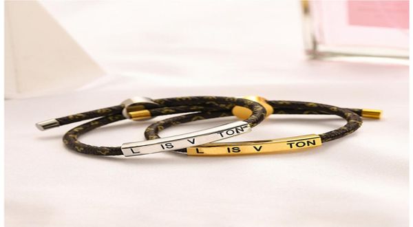 bracelets bangle leather bracelets adjustable women men letter plated wristband cuff stainless steel lovers gift wedding jewelry c5754469, Black
bracelets bangle leather bracelets adjustable women men letter plated wristband cuff stainless steel lovers gift wedding jewelry c5754469, Black