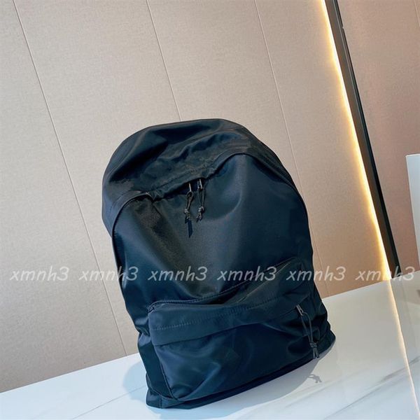 designer black men's backpacks fashion 2023 backpack travel bags waterproof cloth material255o