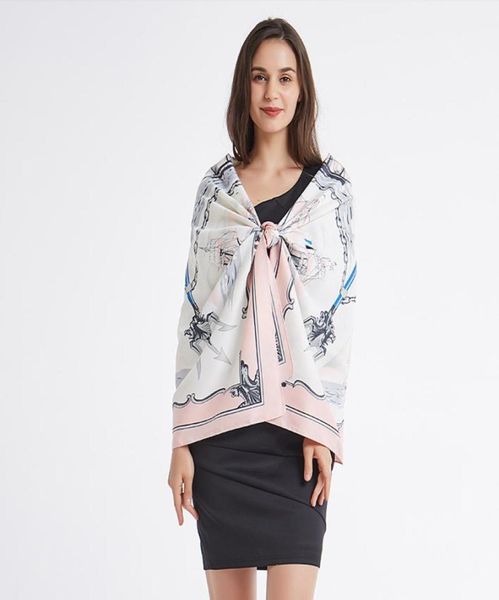 pobing 100 silk scarf women large shawls poseidon sailboat print square scarves echarpes foulards femme wrap bandanas 130130cm6797901, Blue;gray
pobing 100 silk scarf women large shawls poseidon sailboat print square scarves echarpes foulards femme wrap bandanas 130130cm6797901, Blue;gray