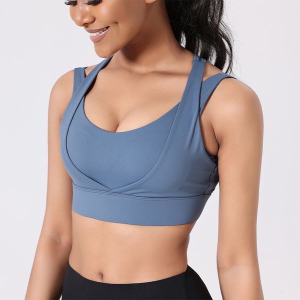 one-piece sports bra for women with fixed chest pads, shock-absorbing, gathered yoga tank running, fitness bra, oversized, White
one-piece sports bra for women with fixed chest pads, shock-absorbing, gathered yoga tank running, fitness bra, oversized, White