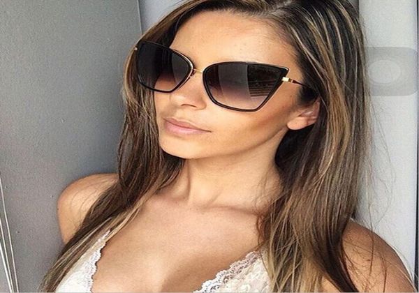 2018 womens fashion cat eye sunglasses women brand designer retro sun glasses ladies vintage glasses or feminino d9857909, White;black
2018 womens fashion cat eye sunglasses women brand designer retro sun glasses ladies vintage glasses or feminino d9857909, White;black