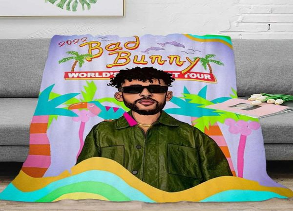 custom with logo 3d printed accessories blanket design cartoon painting polyester bad bunny sublimation fleece travel throw blanke6217508, Silver
custom with logo 3d printed accessories blanket design cartoon painting polyester bad bunny sublimation fleece travel throw blanke6217508, Silver