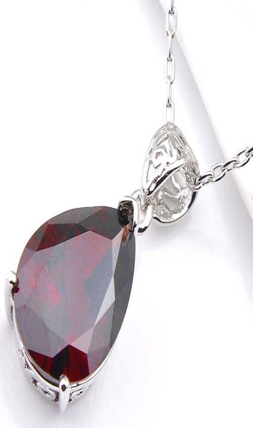 luckyshine excellent shine water drop red garnet pendants wedding party for womens zircon charms pendants necklaces8373025, Silver
luckyshine excellent shine water drop red garnet pendants wedding party for womens zircon charms pendants necklaces8373025, Silver
