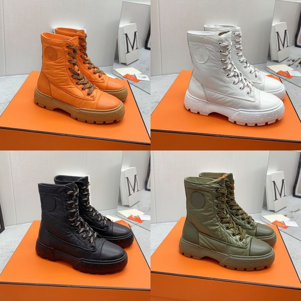 parachute fabric fresh ankle boot designer luxury women platform boots calfskin rubber chunky combat booties h classic waterproof outdoor bo, Black
parachute fabric fresh ankle boot designer luxury women platform boots calfskin rubber chunky combat booties h classic waterproof outdoor bo, Black
