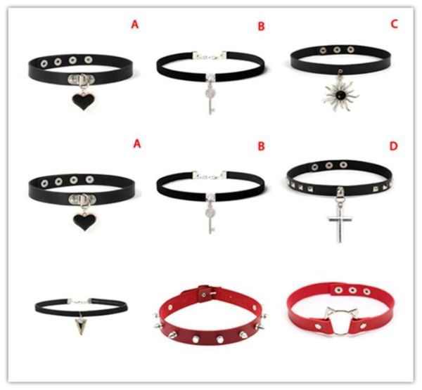 chokers women girls creative choker rock fashion collar punk goth style heart rivet decor leather necklace jewelry accessories5789722, Golden;silver
chokers women girls creative choker rock fashion collar punk goth style heart rivet decor leather necklace jewelry accessories5789722, Golden;silver