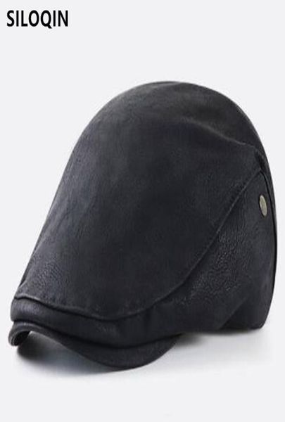 berets siloqin snapback cap men039s washable pu imitation leather retro literary casual allmatch male bone hat2658255, Blue;gray
berets siloqin snapback cap men039s washable pu imitation leather retro literary casual allmatch male bone hat2658255, Blue;gray