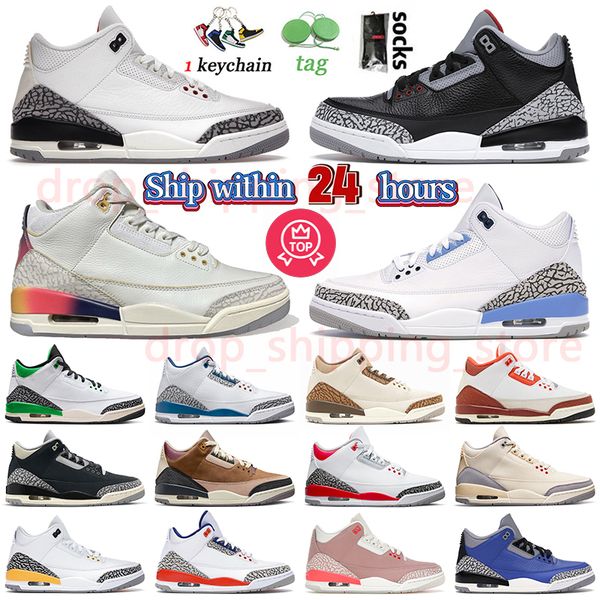 athletic 3s white cement basketball shoes jumpman og sneakers 3 unc j balvin black cement palomino wizards fire red mens women trainers dhga, White;red
athletic 3s white cement basketball shoes jumpman og sneakers 3 unc j balvin black cement palomino wizards fire red mens women trainers dhga, White;red