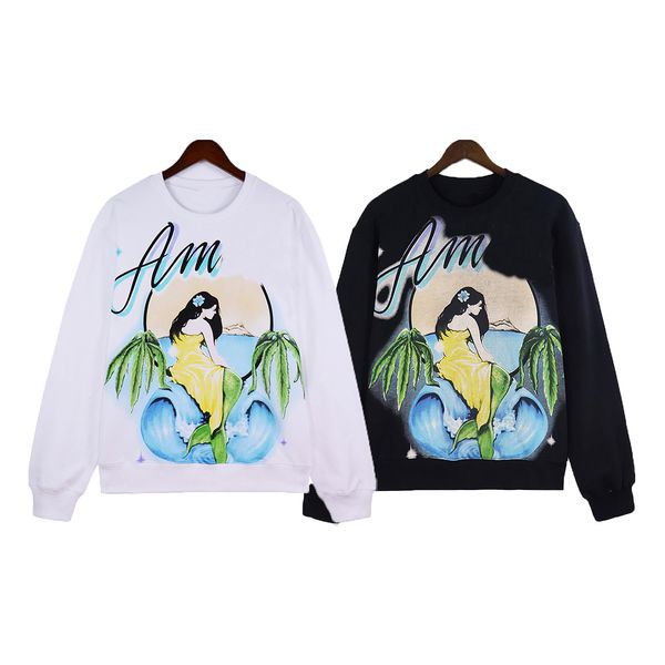 men's hoodies sweater round neck pattern retro mermaid loose hoodies cotton trendy long sleeve sweatshirts, Black
men's hoodies sweater round neck pattern retro mermaid loose hoodies cotton trendy long sleeve sweatshirts, Black