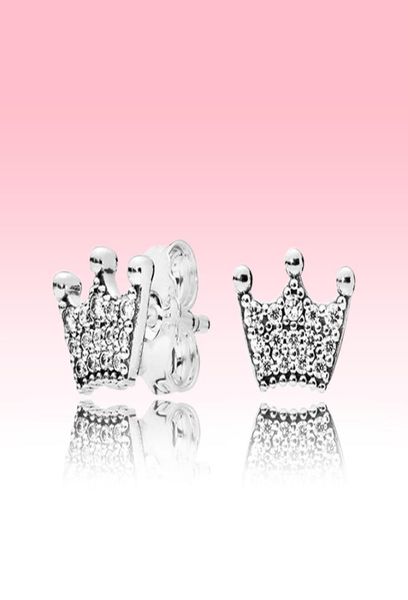 925 silver small crown earrings cz diamond fashion jewelry with original box set for pink crown stud earring5073019, Golden;silver
925 silver small crown earrings cz diamond fashion jewelry with original box set for pink crown stud earring5073019, Golden;silver