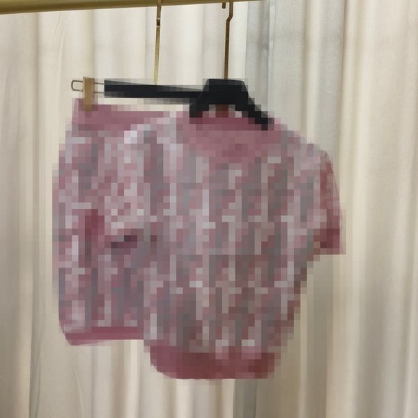 2023 blue/pink letter embroidery women's two pieces sets brand same style two piece dress dh095, White
2023 blue/pink letter embroidery women's two pieces sets brand same style two piece dress dh095, White