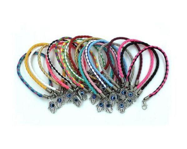 50pcslots fatima hand turkey eyes alloy charms weave bracelets good luck leather bracelet9936624, Golden;silver
50pcslots fatima hand turkey eyes alloy charms weave bracelets good luck leather bracelet9936624, Golden;silver