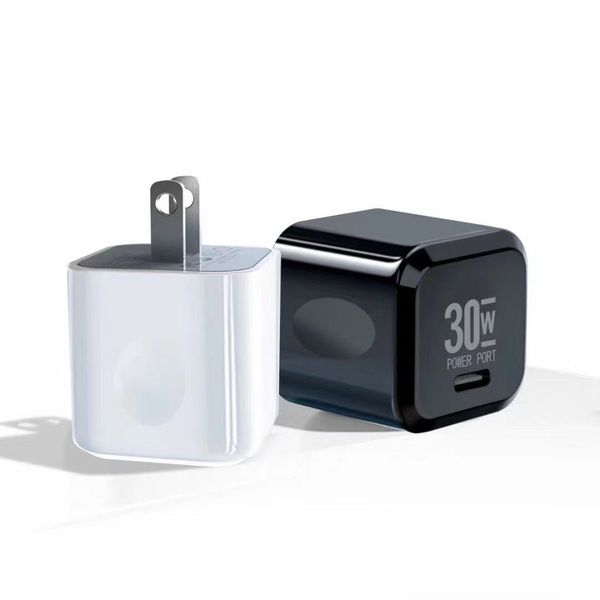Fast Charger Portable Quick Charging Mini PD 30W Phone Chargers Adapter Cellphone Accessories For US