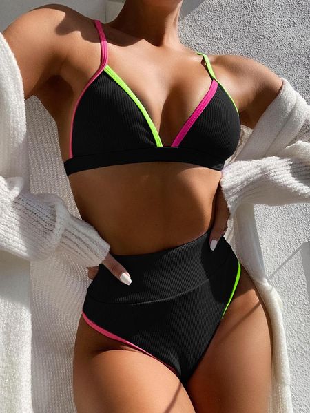 women's swimwear women swimsuit female bikini set push up thong bather bathing suit brazilian swimming suits summer beach 2023, White;black
women's swimwear women swimsuit female bikini set push up thong bather bathing suit brazilian swimming suits summer beach 2023, White;black