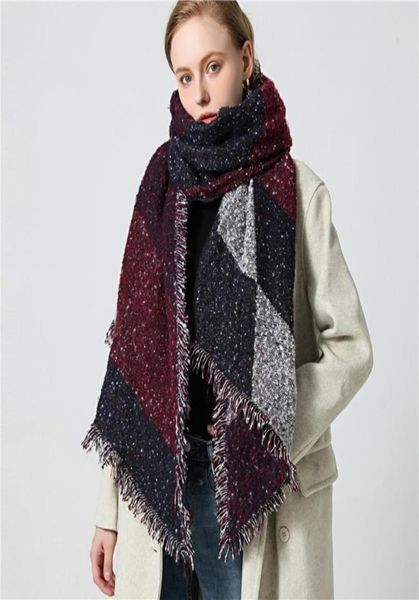 design thick cashmere scarf women winter knit pashmina rhombus shawls and wraps lady warm neck scarves tassel bufanda y2010073349328, Blue;gray
design thick cashmere scarf women winter knit pashmina rhombus shawls and wraps lady warm neck scarves tassel bufanda y2010073349328, Blue;gray