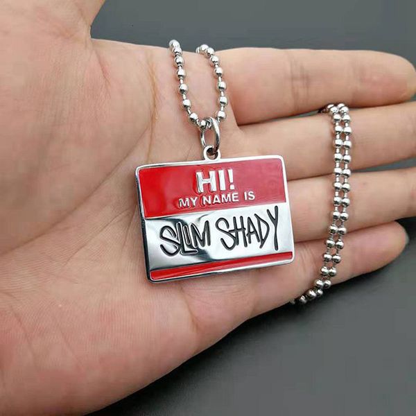 pendant necklaces hip hop rock steel slim shady square pendants necklaces for men rapper jewerly drop 230907, Silver
pendant necklaces hip hop rock steel slim shady square pendants necklaces for men rapper jewerly drop 230907, Silver