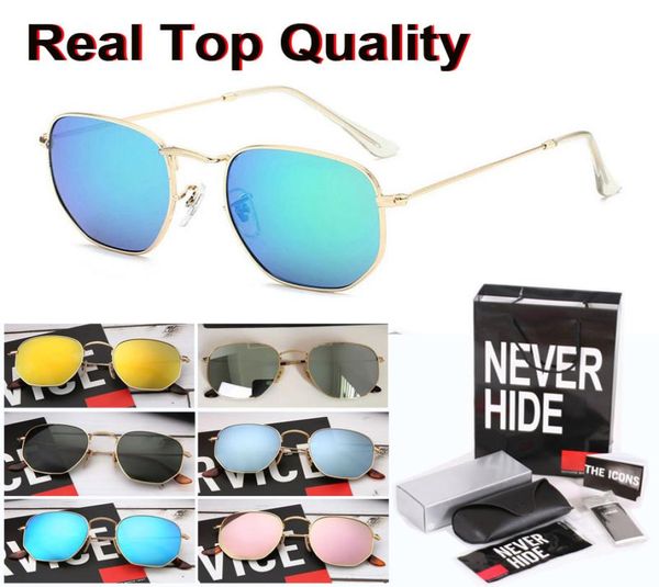 hexagonal brand sunglasses men women vintage hexagon frame uv400 glass lens with original box packages accessories 5900890, White;black
hexagonal brand sunglasses men women vintage hexagon frame uv400 glass lens with original box packages accessories 5900890, White;black