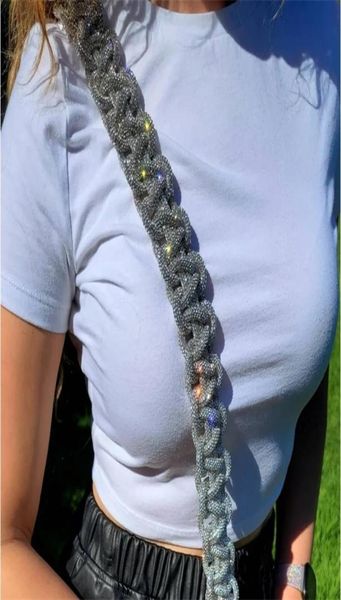 bag parts accessories strap handmade crystal braided purse handbag crossbody guitar camera wristlet rhinestone for 2210267522889, Black 
bag parts accessories strap handmade crystal braided purse handbag crossbody guitar camera wristlet rhinestone for 2210267522889, Black