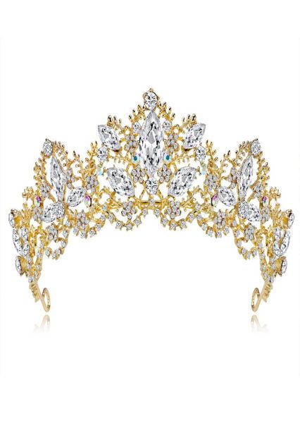 fashion new gold silver crystal pearl crown wedding tiara bridal hair jewelry hair accessories princess pageant crowns gift for wo2389081, White;golden
fashion new gold silver crystal pearl crown wedding tiara bridal hair jewelry hair accessories princess pageant crowns gift for wo2389081, White;golden