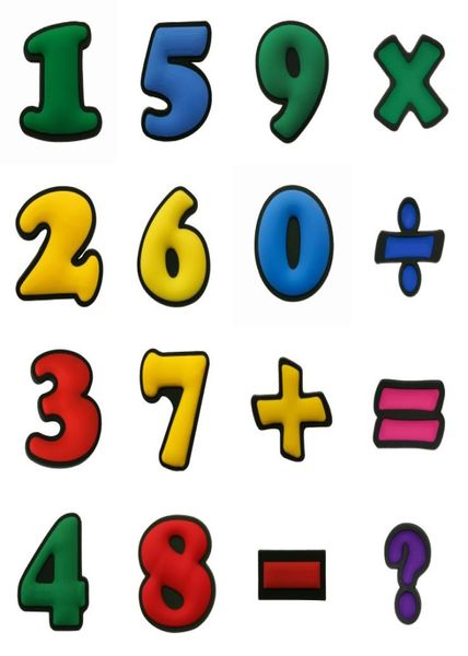 16pcs/lot numeric characters figures digit pvc jibbiz shoe charms shoes buckles early kids education charm shoe decoration ornaments7856121, White;pink
16pcs/lot numeric characters figures digit pvc jibbiz shoe charms shoes buckles early kids education charm shoe decoration ornaments7856121, White;pink