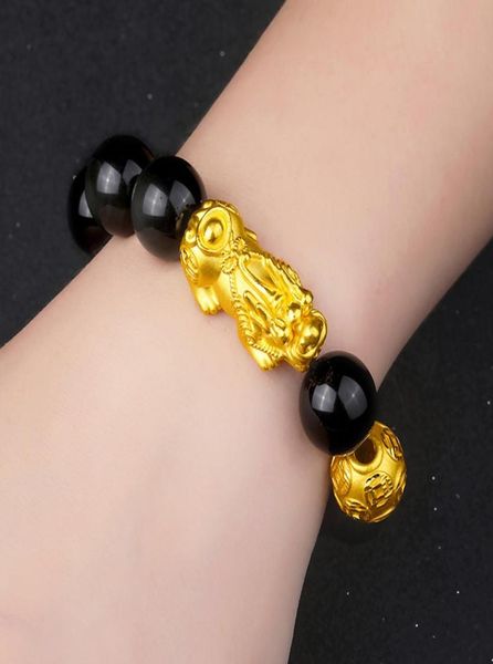 black obsidian beads feng shui bracelet 3d gold plated wealth pixiu bracelet mascot animal jewelry4197518, Golden;silver
black obsidian beads feng shui bracelet 3d gold plated wealth pixiu bracelet mascot animal jewelry4197518, Golden;silver