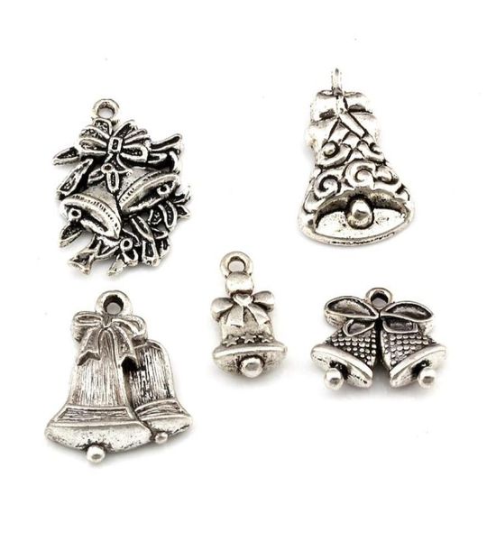 100pcs antique silver alloy mix christmas bell charms pendants for jewelry making bracelet necklace diy findings a6491873674, Bronze;silver
100pcs antique silver alloy mix christmas bell charms pendants for jewelry making bracelet necklace diy findings a6491873674, Bronze;silver