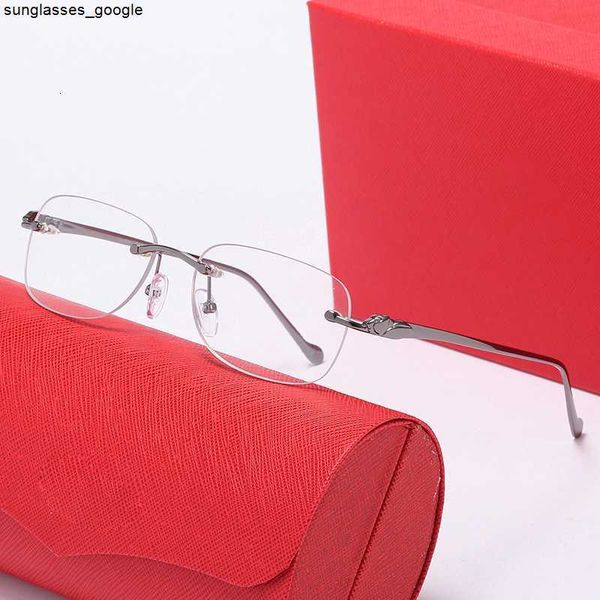 fashion carti designer cool sunglasses designer panther eyeglass frame metal uv400 rimless clear lens rectangular shape for men woman, White;black
fashion carti designer cool sunglasses designer panther eyeglass frame metal uv400 rimless clear lens rectangular shape for men woman, White;black