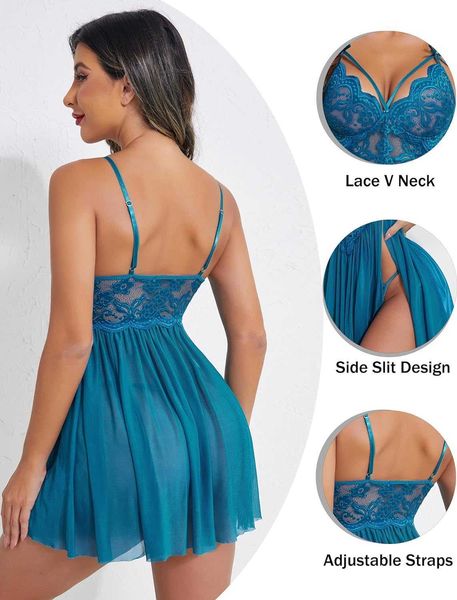 pyjamas avidlove plus size underwear lace doll dress women's suspended sleepwear v-neck pajamas side split pajamas lf2309081, Red;black
pyjamas avidlove plus size underwear lace doll dress women's suspended sleepwear v-neck pajamas side split pajamas lf2309081, Red;black