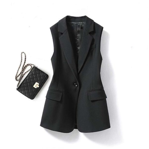 spring and autumn suit vest womens outerwear slim fit outfit small mincer, Black;white
spring and autumn suit vest womens outerwear slim fit outfit small mincer, Black;white