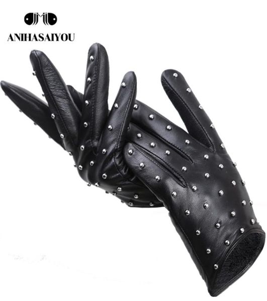 five fingers gloves rivets genuine leather sheepskin women039s gloves thin warm women039s winter gloves driving motorcycle w9907313, Blue;gray
five fingers gloves rivets genuine leather sheepskin women039s gloves thin warm women039s winter gloves driving motorcycle w9907313, Blue;gray