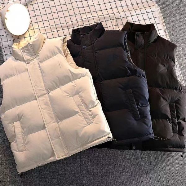 new vest for both men and women, spring thickened and trendy warm, casual and versatile camisole, Black;white
new vest for both men and women, spring thickened and trendy warm, casual and versatile camisole, Black;white