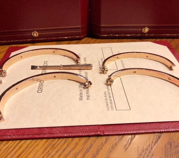 designer brand bracelets couple jewelry titanium steel love rose gold bracelet simple bangles women men screw screwdriver bracelet8864889, Black
designer brand bracelets couple jewelry titanium steel love rose gold bracelet simple bangles women men screw screwdriver bracelet8864889, Black