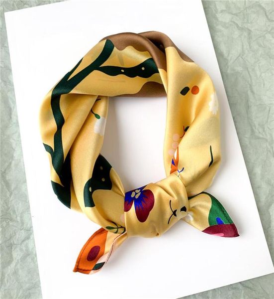 scarves real silk square scarf for women fashion floral print small neck spring hairband lady handbag tie ribbon chocker3414181, Blue;gray
scarves real silk square scarf for women fashion floral print small neck spring hairband lady handbag tie ribbon chocker3414181, Blue;gray