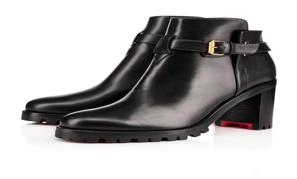 fashion women red bottoms boots black genuine leather communa ankle boot for woman flat party dress winter luxe designs shoes size1290231
fashion women red bottoms boots black genuine leather communa ankle boot for woman flat party dress winter luxe designs shoes size1290231