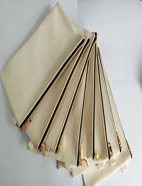 100pcs cosmetic bags black beige cotton canvas gold zipper wash bag size 767inchx433inch9628452
100pcs cosmetic bags black beige cotton canvas gold zipper wash bag size 767inchx433inch9628452