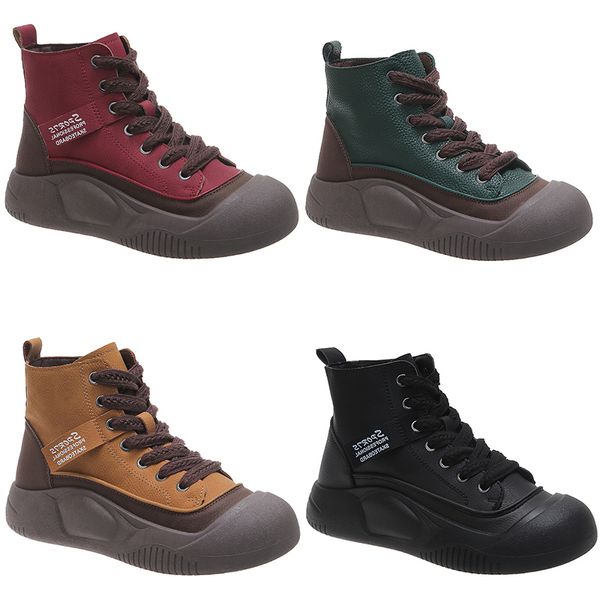 2023 muffin inside heightened athletic casual shoes woman black yellow red green trainers outdoor sneakers color4
2023 muffin inside heightened athletic casual shoes woman black yellow red green trainers outdoor sneakers color4
