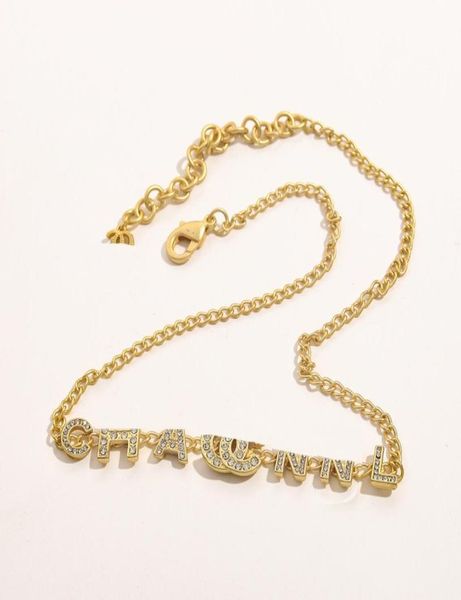 22ss luxury designer letters pendant necklaces stainless steel classic simple geometric crystal rhinestone necklace women wedding 1134490, Silver
22ss luxury designer letters pendant necklaces stainless steel classic simple geometric crystal rhinestone necklace women wedding 1134490, Silver
