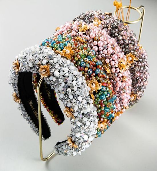 rhinestone headbands sponge baroque hairband pearl flower headband for women girls full diamond hair hoop bling hair jewelry acces1559715, Silver
rhinestone headbands sponge baroque hairband pearl flower headband for women girls full diamond hair hoop bling hair jewelry acces1559715, Silver