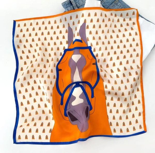 luxury print silk square scarf women hairband foulard neck scarves small wraps lady design neck tie handkerchief7578505, Blue;gray
luxury print silk square scarf women hairband foulard neck scarves small wraps lady design neck tie handkerchief7578505, Blue;gray