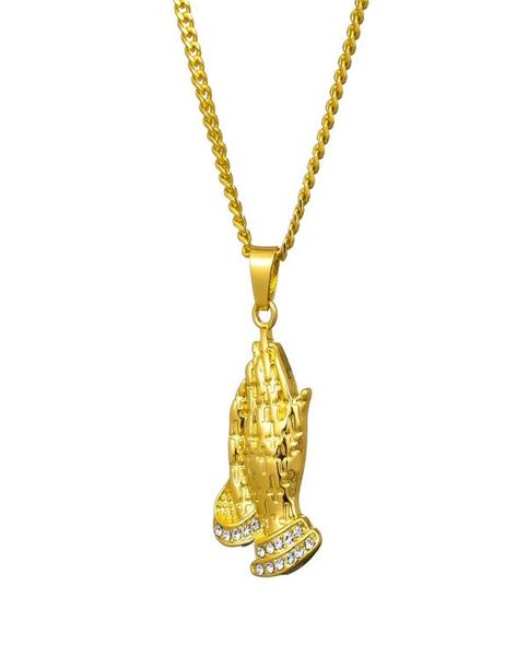 designer fashion men praying hand pendant necklaces hip hop jewelry rhinestone crystal design 60cm long chains punk necklace for m1471681, Silver
designer fashion men praying hand pendant necklaces hip hop jewelry rhinestone crystal design 60cm long chains punk necklace for m1471681, Silver