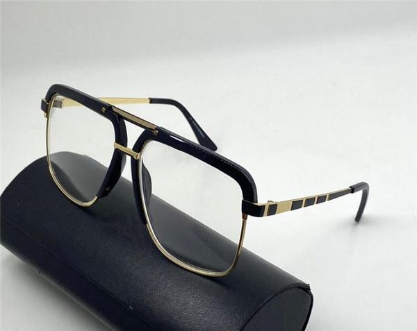 9086 advanced the new popular selling men glasses plate and metal to create square frames optical goggles lenses box7403336, White;black