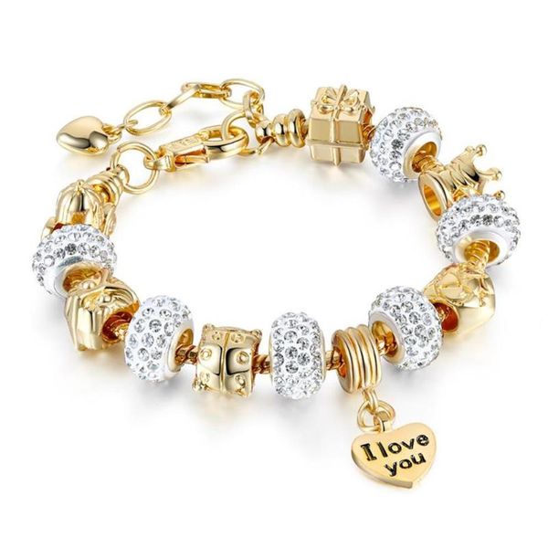 charm bracelets hermp crystal heart & bangles gold for women jewellery pulseira feminina hs056229z, Golden;silver
charm bracelets hermp crystal heart & bangles gold for women jewellery pulseira feminina hs056229z, Golden;silver