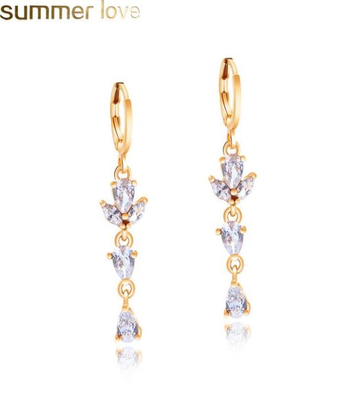 new trendy colorful zircon water drop earrings gold color long dangle shape zircon earrings for women girls bridal wedding party j6801743, Silver
new trendy colorful zircon water drop earrings gold color long dangle shape zircon earrings for women girls bridal wedding party j6801743, Silver
