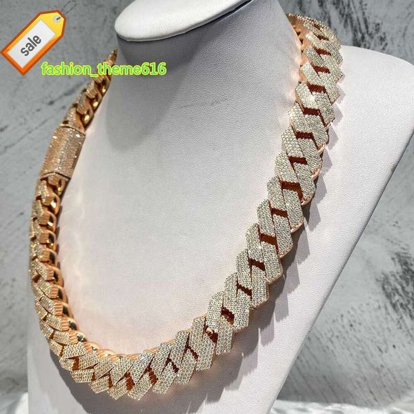 thicker 20mm 4 row diamond 925 sterling silver iced out prong setting vvs moissanite cuban link chain
thicker 20mm 4 row diamond 925 sterling silver iced out prong setting vvs moissanite cuban link chain