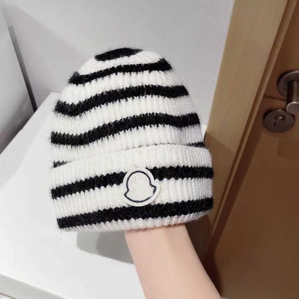 and autumn designer hats winter black and white stripes with wool cap warm knitted couple korean japanese hat factory, Blue;gray
and autumn designer hats winter black and white stripes with wool cap warm knitted couple korean japanese hat factory, Blue;gray