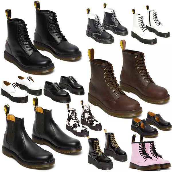 designer womens boot doc martens dr martins boots winter booties mens platform cowboy ankle, Black
designer womens boot doc martens dr martins boots winter booties mens platform cowboy ankle, Black