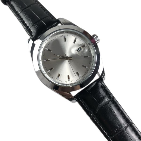 men's leather watches, classic minimalist design quartz watches fashion luxury military watches.wristwatches, Slivery;brown
men's leather watches, classic minimalist design quartz watches fashion luxury military watches.wristwatches, Slivery;brown