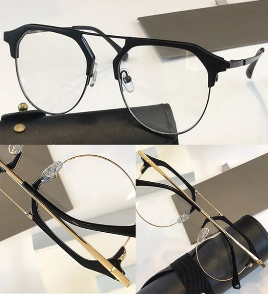 dlx412 new fashion optics glasses with uv protection for men women vintage oval frame popular come with case classic g3490896, White;black
dlx412 new fashion optics glasses with uv protection for men women vintage oval frame popular come with case classic g3490896, White;black