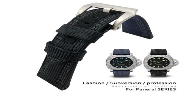 26mm hight quality nylon fabric new style watch band for pam985 stainless steel pin clasp needle buckle waterproof strap for men f6674186, Black;brown
26mm hight quality nylon fabric new style watch band for pam985 stainless steel pin clasp needle buckle waterproof strap for men f6674186, Black;brown