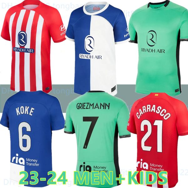 s-4xl fans player atletico madrids soccer jerseys griezmann 23 24 120th anniversary 2023 2024 m.llorente koke saul correa lemar football shi, Black;yellow
s-4xl fans player atletico madrids soccer jerseys griezmann 23 24 120th anniversary 2023 2024 m.llorente koke saul correa lemar football shi, Black;yellow